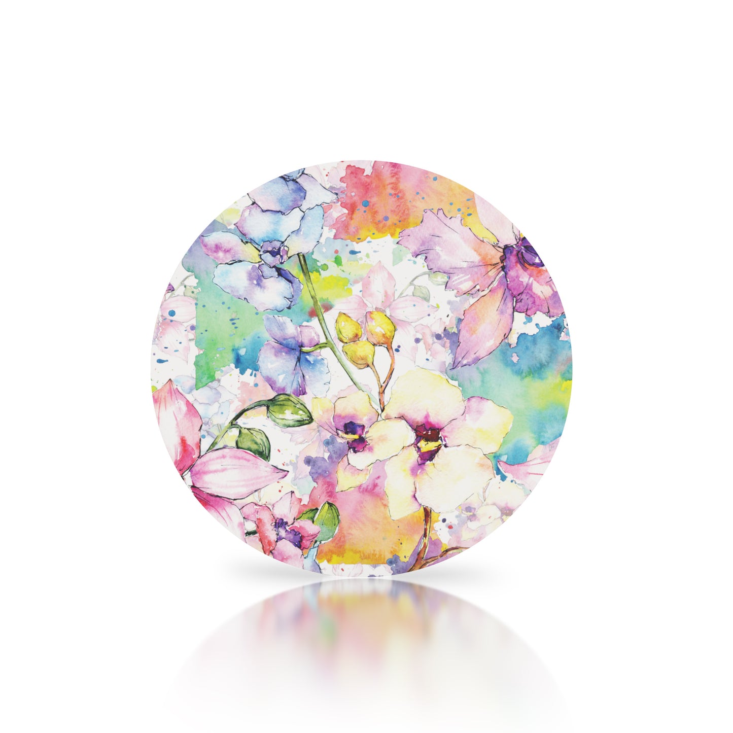 Flower Watercolor painted flowers paper party holiday dinner party paper placemats