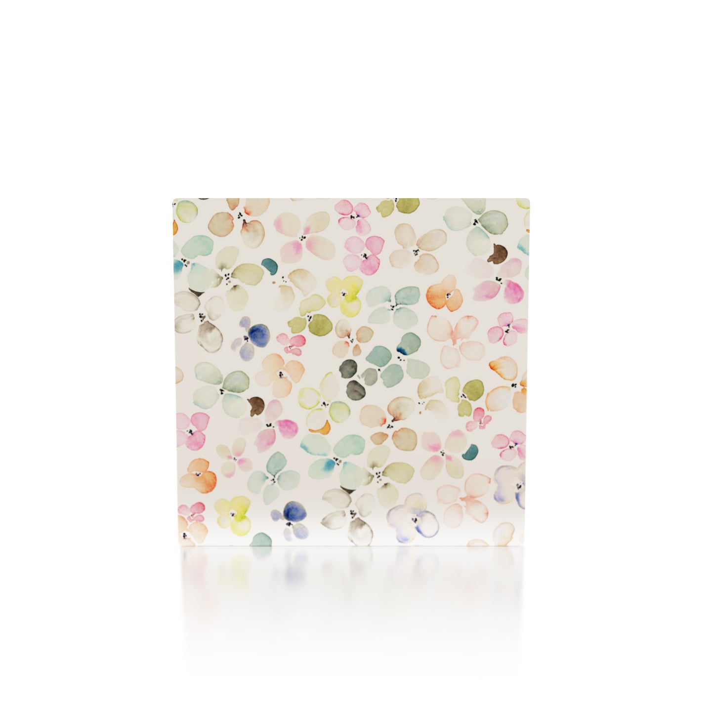 Pretty Flowers 12.5''12.5'' Disposable Paper Placemats, Set of 24