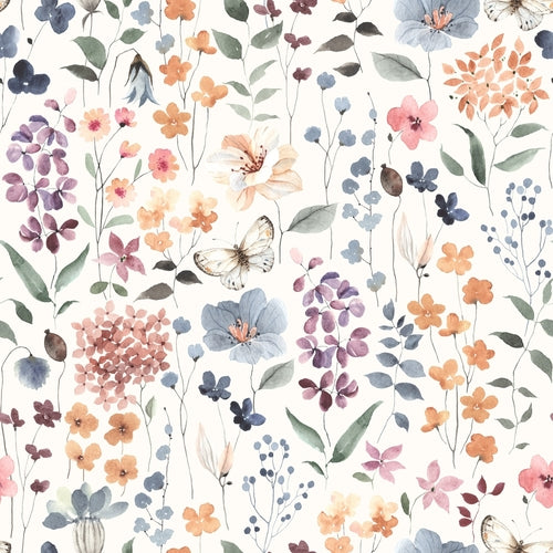 Soft Florals 12.5''12.5'' Disposable Paper Placemats, Set of 24