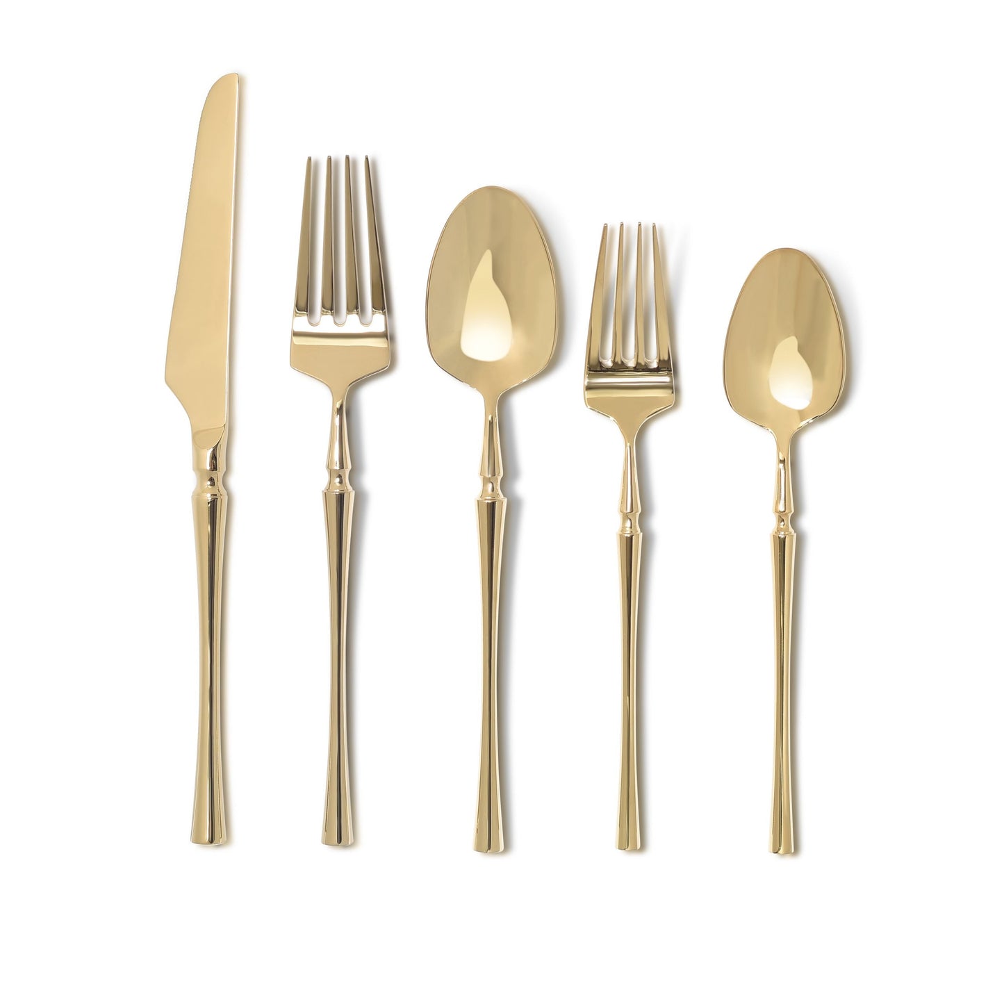 Gold Imperial Silverware, service for 4
